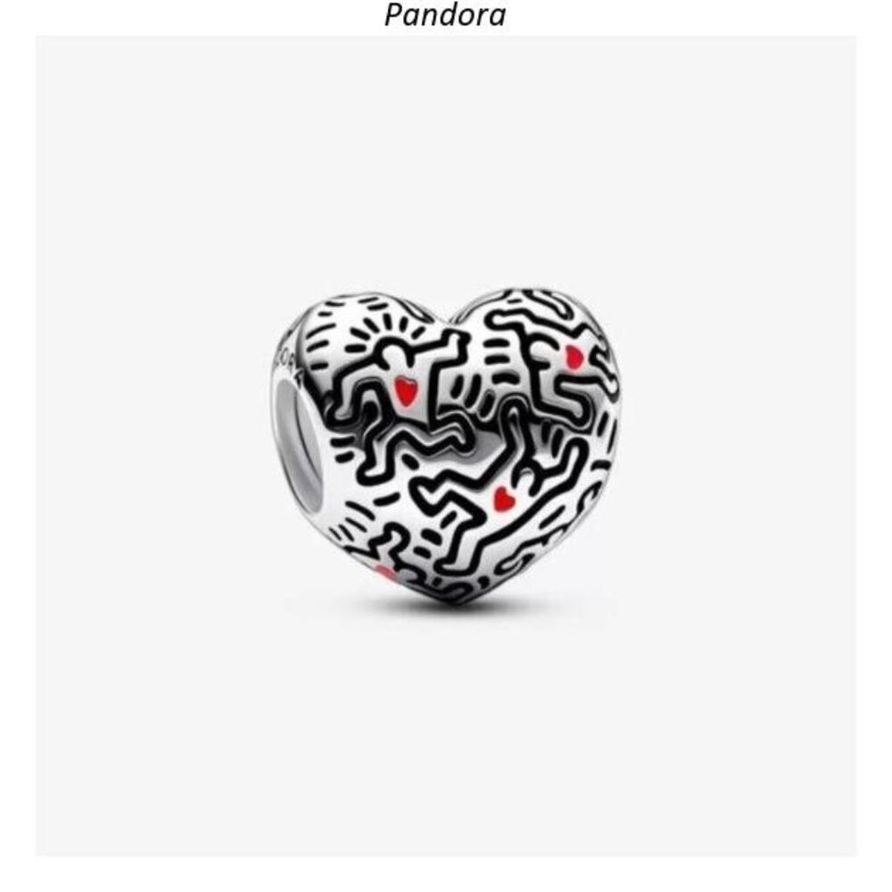 Pandora Keith Haring��? x Pandora Line Art People Charm